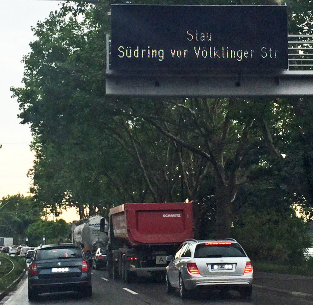 Stauwarnung