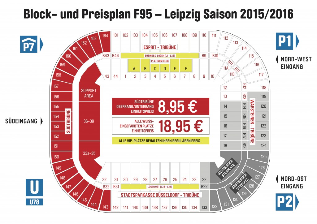 Stadionplan F95-Leipzig