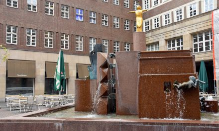 Erste Brunnen angestellt