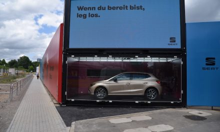 Werbecontainer am Kö Bogen II