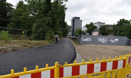 Baustraße geteert