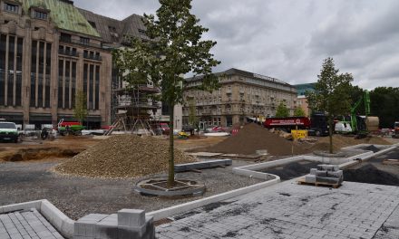 Arbeiten am Corneliusplatz gehen voran