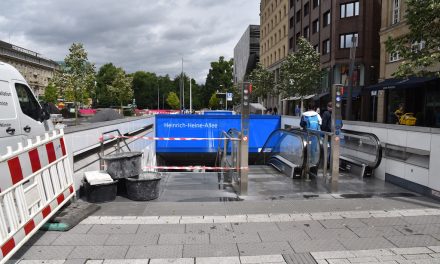 Schon wieder: Reparaturen an U‑Bahnstation