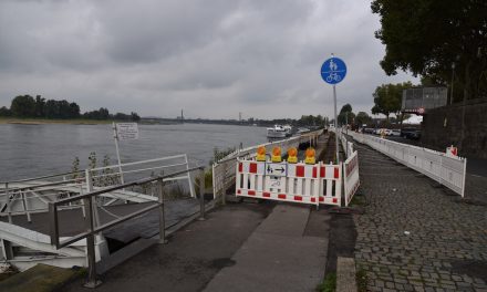 Stromanschlüsse für die Schiffsanleger