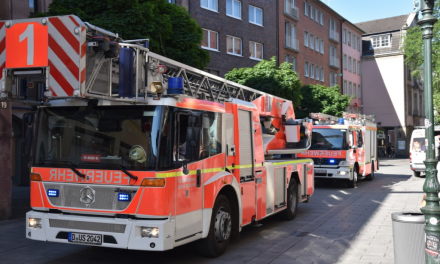 Aktuelle Meldung Feuerwehr Düsseldorf