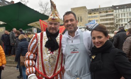 Prinzenpaar startet Altstadtrundgang bei Dauser