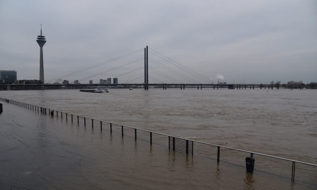 Hochwassermarke über 8,30&nbsp;Meter