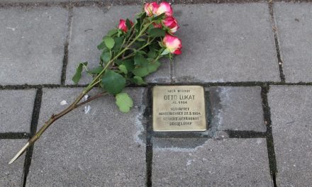 Danke. Stolpersteine wieder blitzsauber