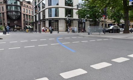 Die Orientierungslinie für den METRO Marathon Düsseldorf