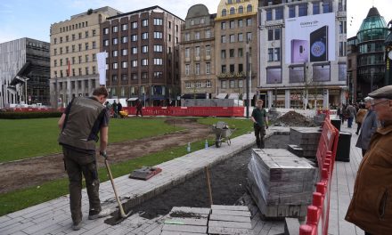 Ob es Euch gefällt? Beton für den Corneliusplatz