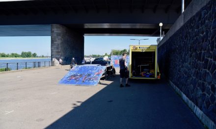 Skateranlage wieder aufgebaut