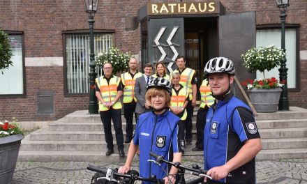 Neue Fahrradstaffel des Ordnungsamtes im Einsatz