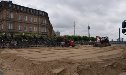 Beach-Volleyball in Düsseldorf