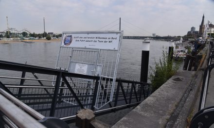 Weiße Flotte — Neuer Steiger ist fertig