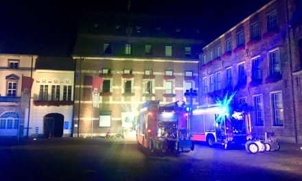 Feuerwehreinsatz im Rathaus