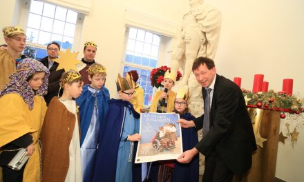 Sternsinger besuchten das Rathaus