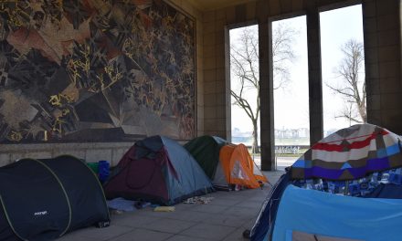 Obdachlosen Schlafplätze sollen geräumt werden