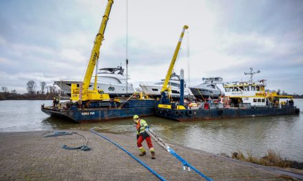 Zehn Schönheiten reisen gemeinsam zur boot