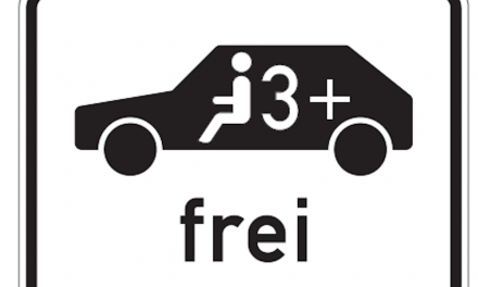 Umweltspuren für Fahrgemeinschaften frei