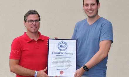 Neuer Tischtennis-Rundlauf Weltrekord offiziell anerkannt