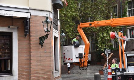 Gaslaternen am Uerige zurück