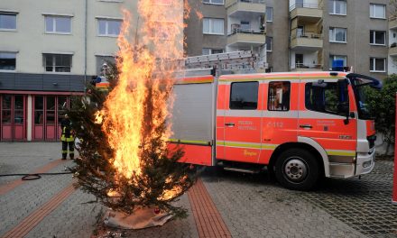 Weihnachtsbilanz der Feuerwehr Düsseldorf