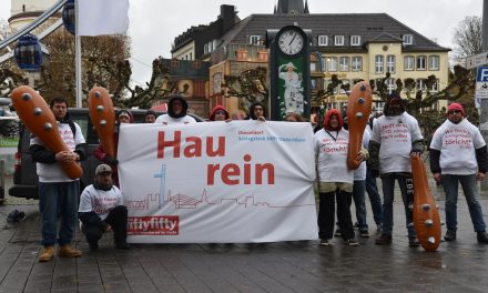 Obdachlosen-Protest: Keine Schlagstöcke für den OSD!