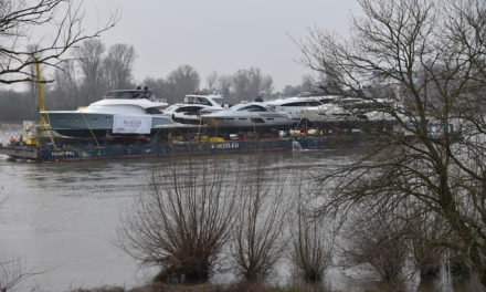 Am Montag kommen die größten Yachten zur boot an