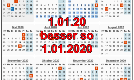 Vorsicht — Schwindellei mit Neuem Jahr