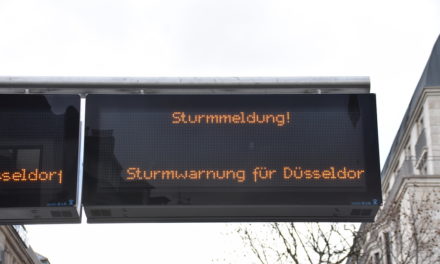 Deutscher Wetterdienst  gibt eine bundesweite Sturmwarnung für Montag heraus