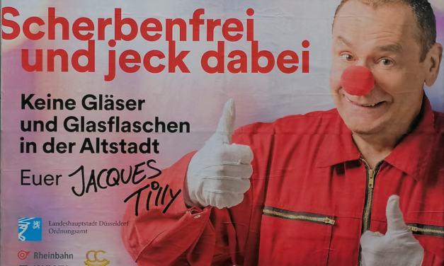 Aktion scherbenfreie Altstadt an den tollen Tagen