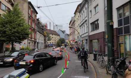 “pop-up-Radweg” —  Mehr Platz fürs Rad in Unterbilk