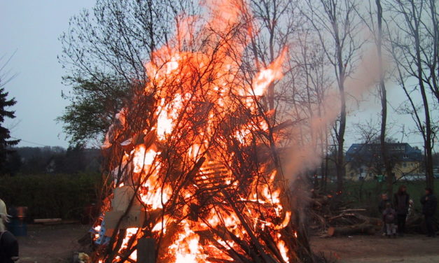 Traditionelle Osterfeuer dürfen nicht stattfinden