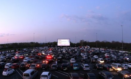 Großes Kino auf dem Messeparkplatz