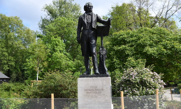 Mendelssohn-Bartholdy-Denkmal wird vorübergehend demontiert