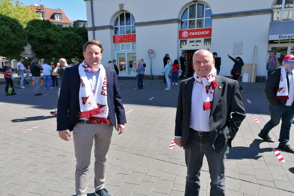 Vorstand Christian Koke und Thomas Röttgermann Foto: LOKALBÜRO