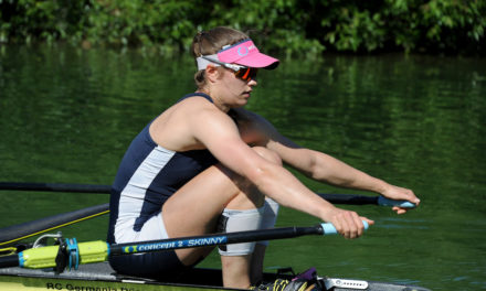 Leonie Menzel bereitet sich auf Test vor