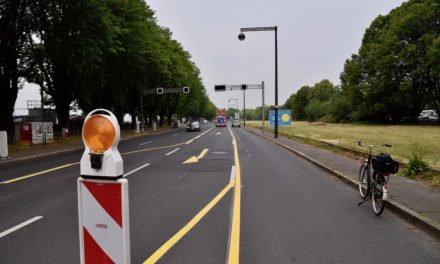 Erster Pop-up-Radweg für Düsseldorf