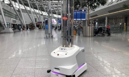 Düsseldorfer Airport testet Desinfektionsroboter