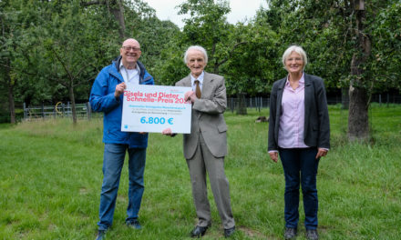 “Gisela und Dieter Schnelle Preis” an Zentralschulgarten verliehen