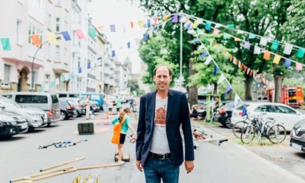 Erste temporäre Spielstraße in Düsseldorf