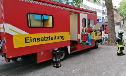 Großbrand in einem Gewerbebetrieb