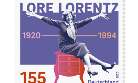 Lore Lorentz hat es auf eine Briefmarke geschafft