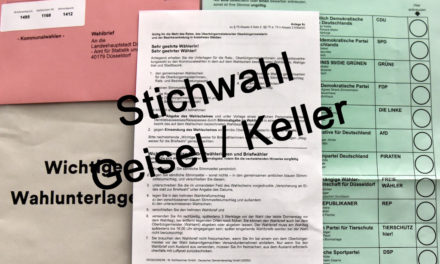 Oberbürgermeister-Stichwahl am Sonntag, 27. September