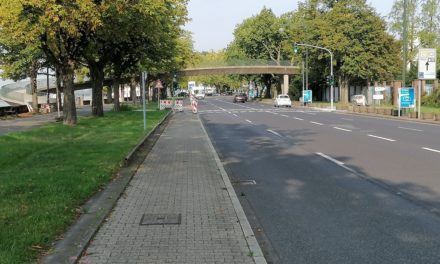 Fußgängerbrücke zum Nordpark wird abgerissen