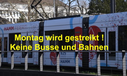 Am Montag Streik bei Busse und Bahnen