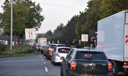 Umweltspur wird am Montag temporär aufgehoben