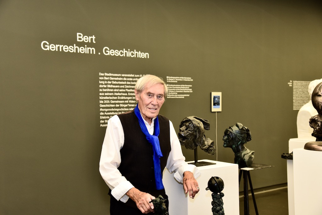 Bert Gerresheim im Stadtmuseum Foto: LOKALBÜRO