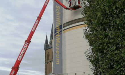 Fahne zurück am SchifffahrtMuseum