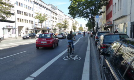 Radwegeausbau auf der Karlstraße wird fortgesetzt